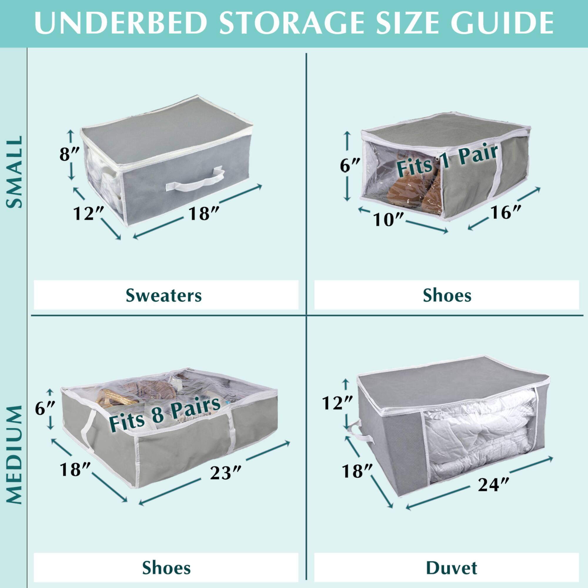 DII® Gray Blanket Soft Storage Cube, 2ct.